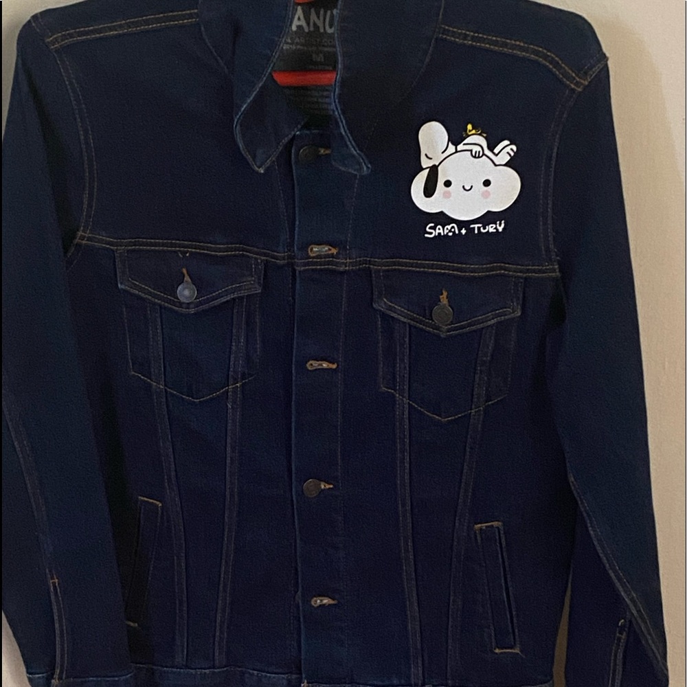 Jean Jacket Peanuts Sam + Tury X Global Artist